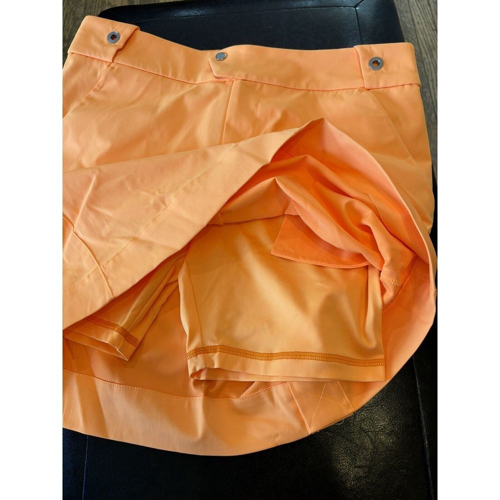 RLX Ralph Lauren Women's Golf Skort Sz 4 Orange - Picture 6 of 6